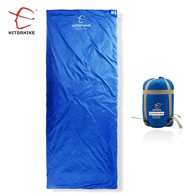 Outdoor Splicing Sleeping Bag Ultra Light Adult Portable Camping Hiking Bags Sleeping Bags Spring Autumn lazy bag New arrival