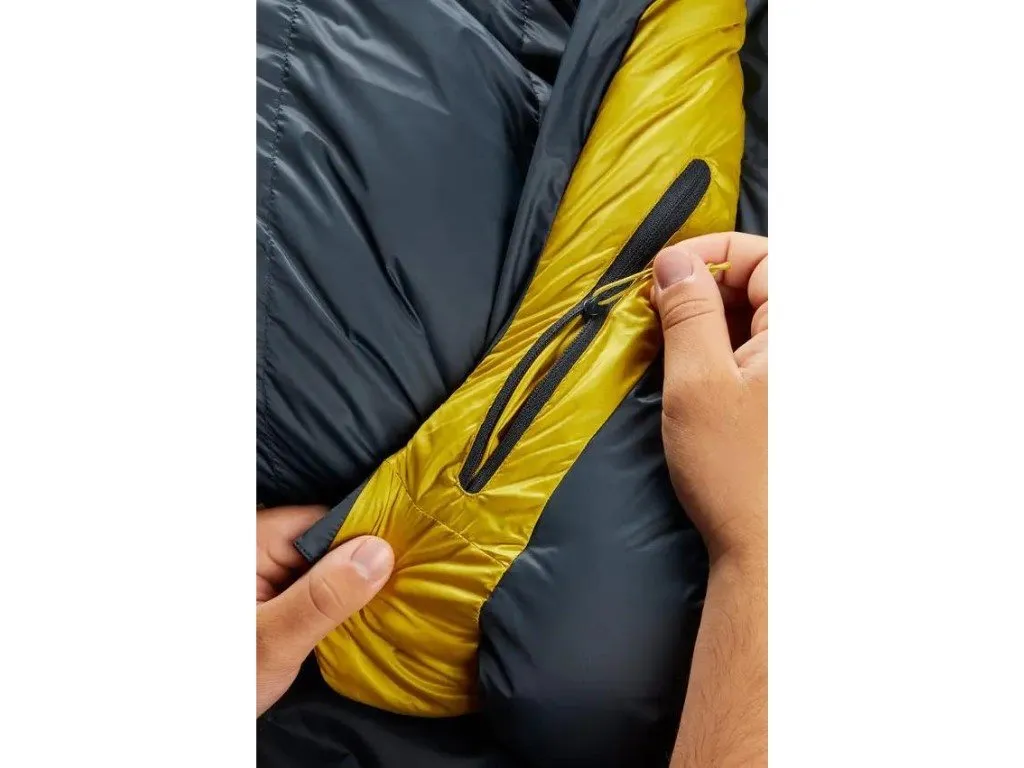 Rab Ascent Pro 800 Sleeping Bag | -15°C, 650FP, Wide Mumy Shape