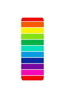 Rainbow Bright Yoga Mats