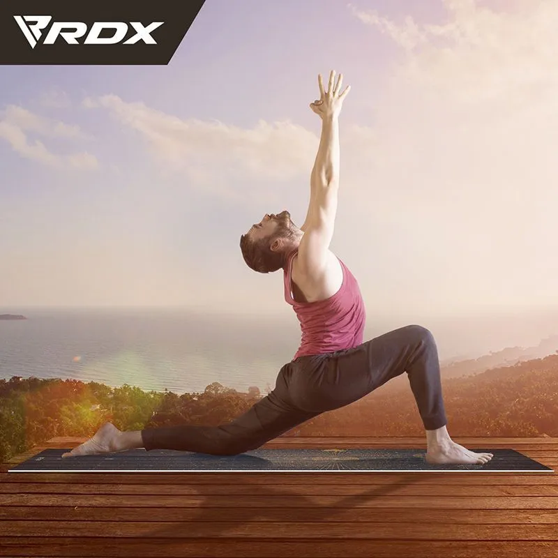 RDX D6 Iris 6mm PVC Yoga Mat Solar Brown