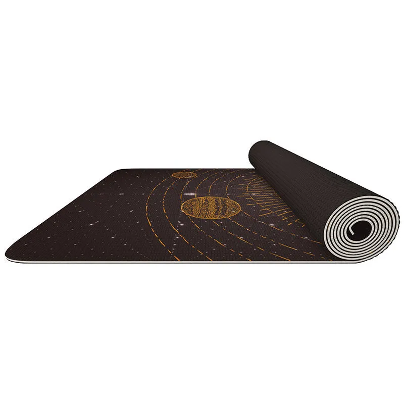 RDX D6 Iris 6mm PVC Yoga Mat Solar Brown