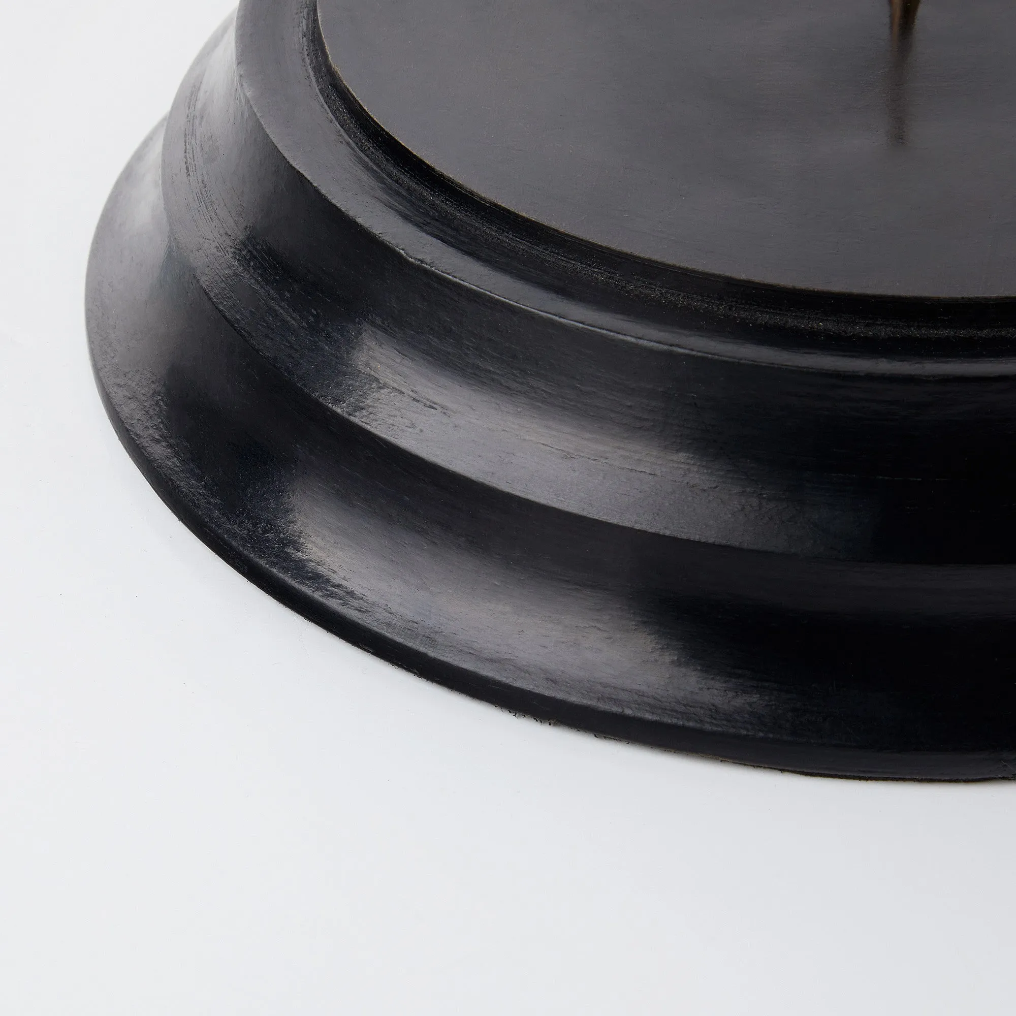 Regular Gusto storm lantern base in ebony