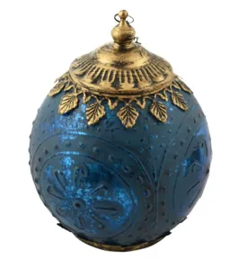 Round LED Lantern - Blue