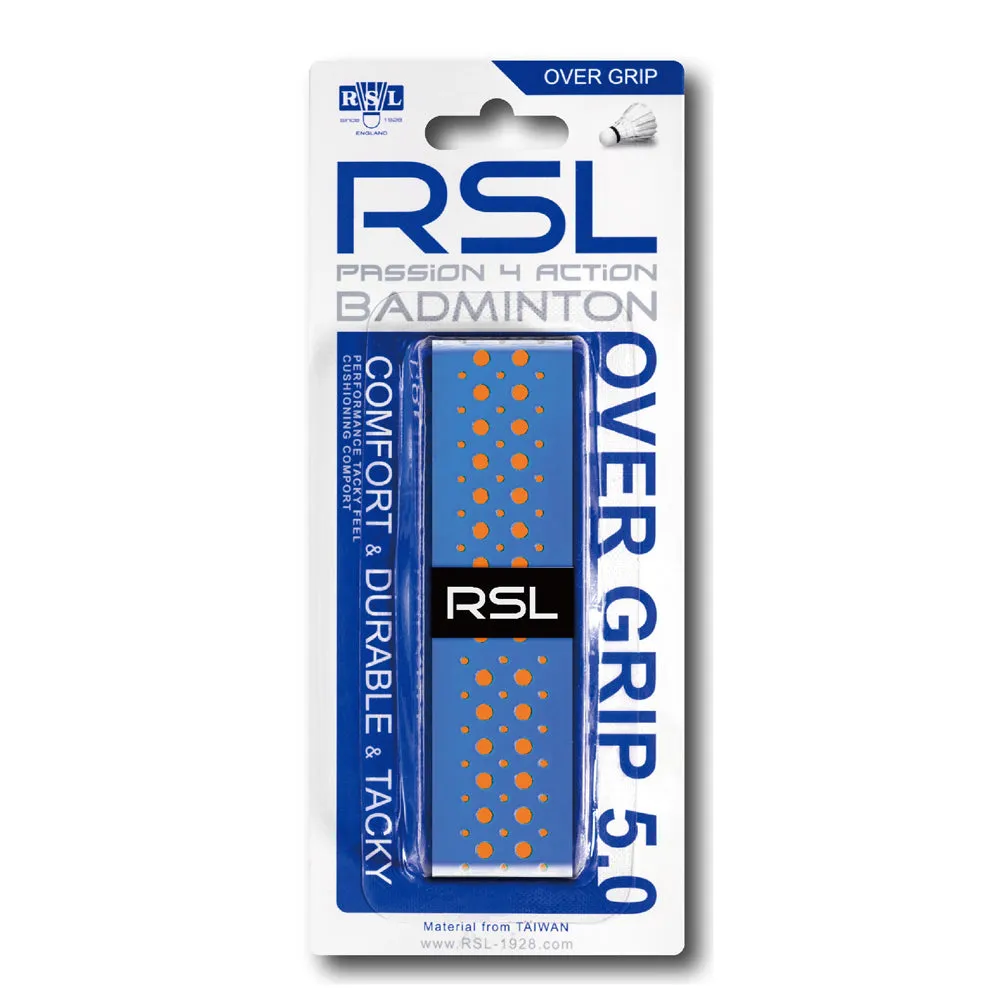 RSL Badminton Over Grip 5.0 Assorted