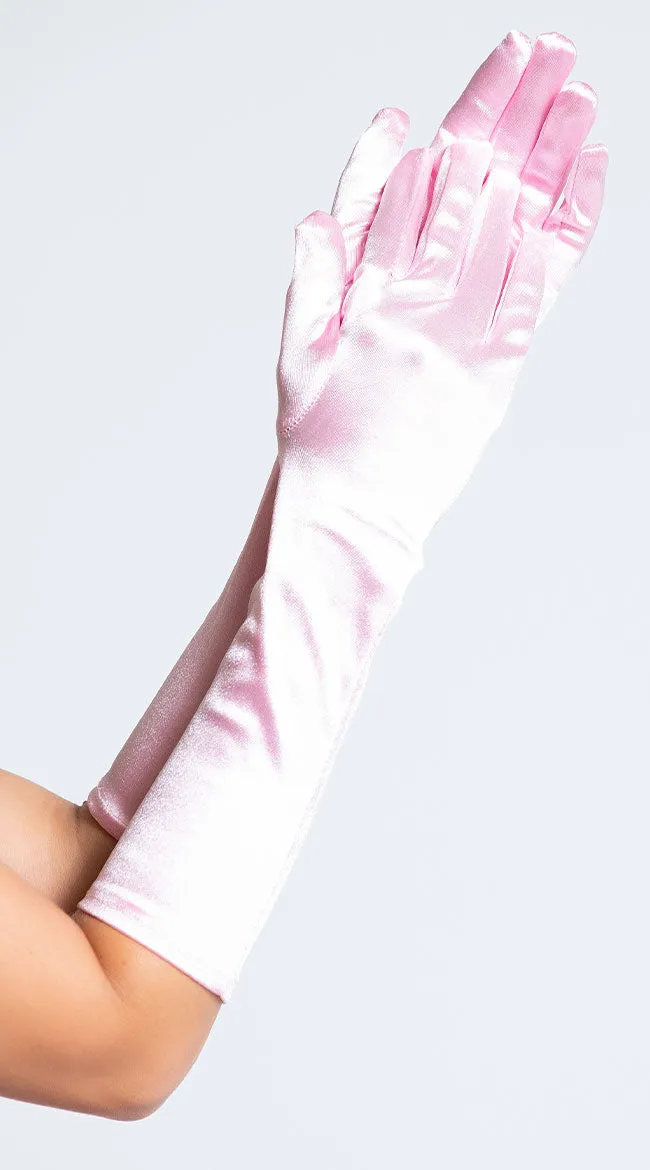 Satin Gloves