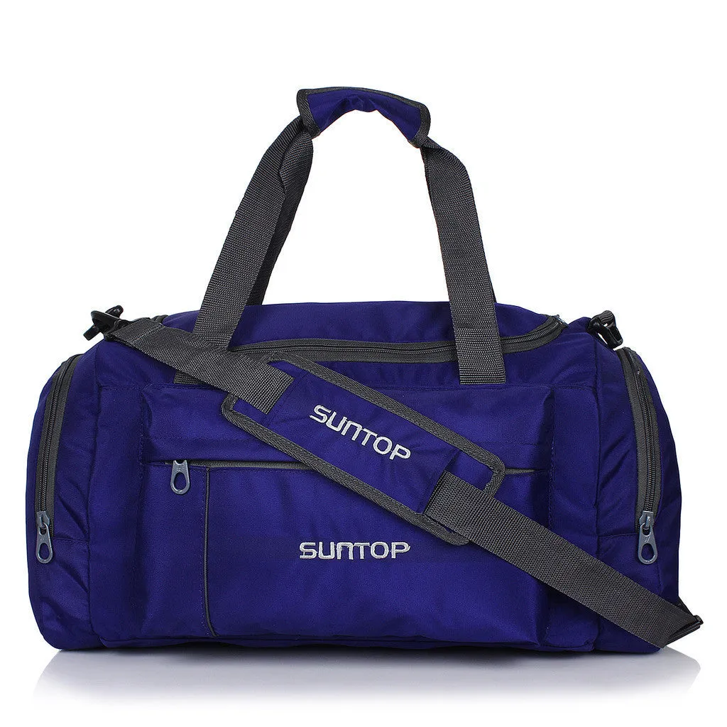 Suntop Alive 20 inch/50 cm Travel Duffel Bag(Blue and Grey)