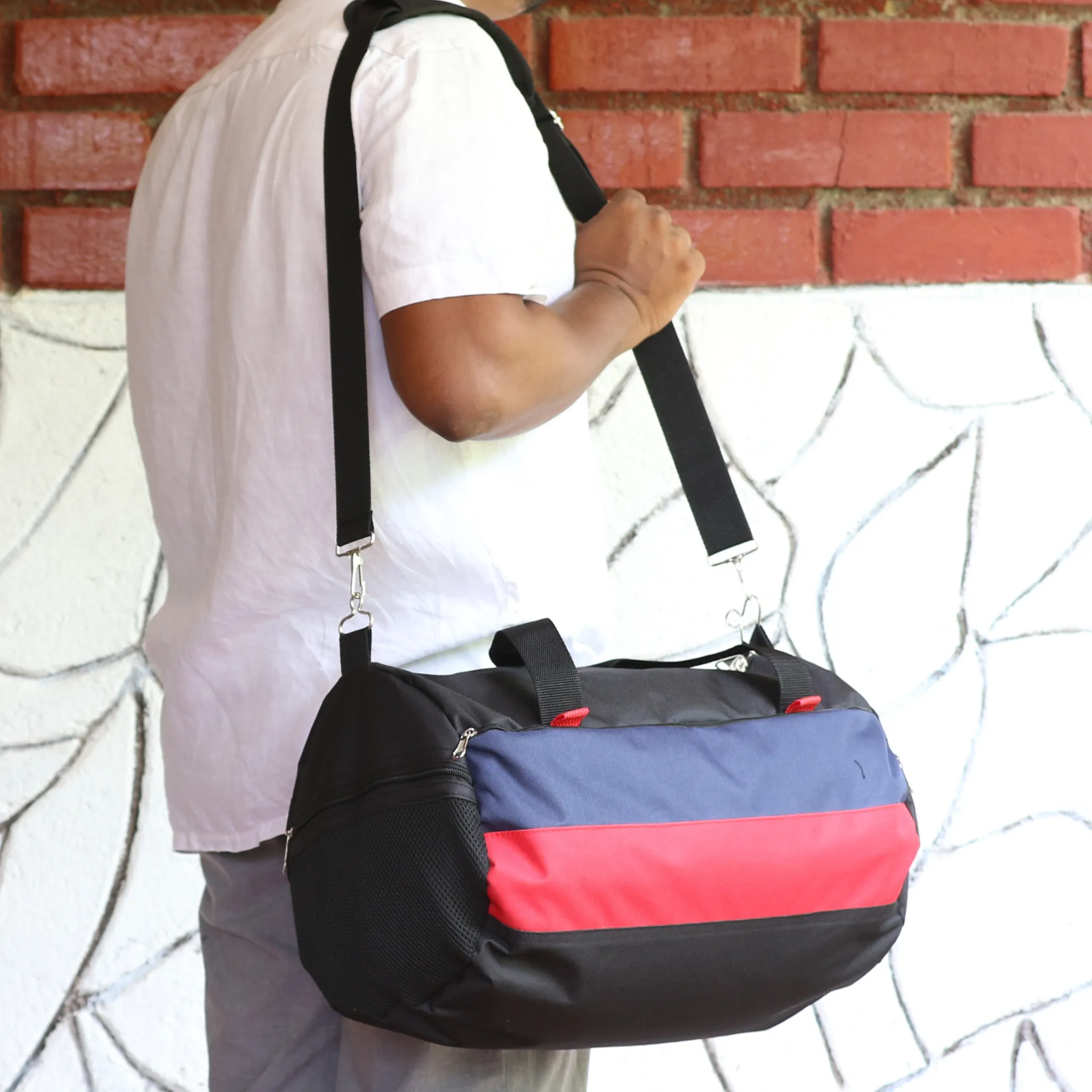 TBG03 – Two Color Duffel Bag