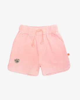 TGC Simple Denim Shorts - Sherbert Pink