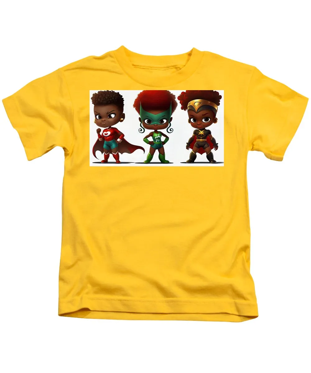 Three Girl Power - Kids T-Shirt