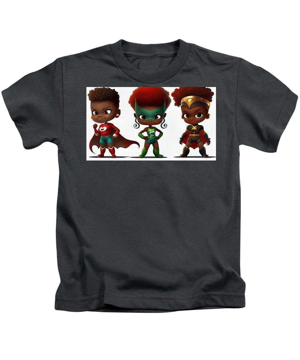 Three Girl Power - Kids T-Shirt