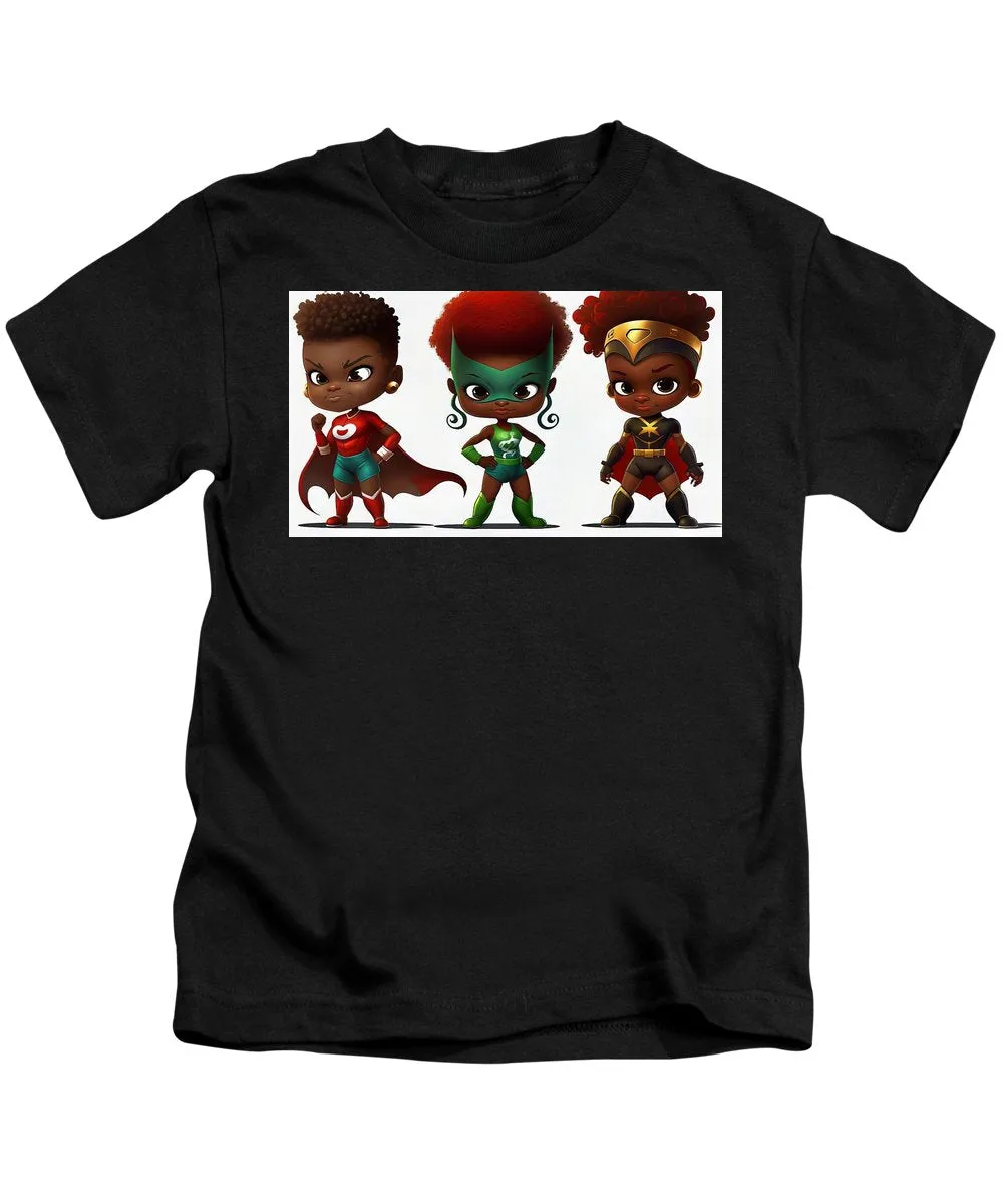 Three Girl Power - Kids T-Shirt