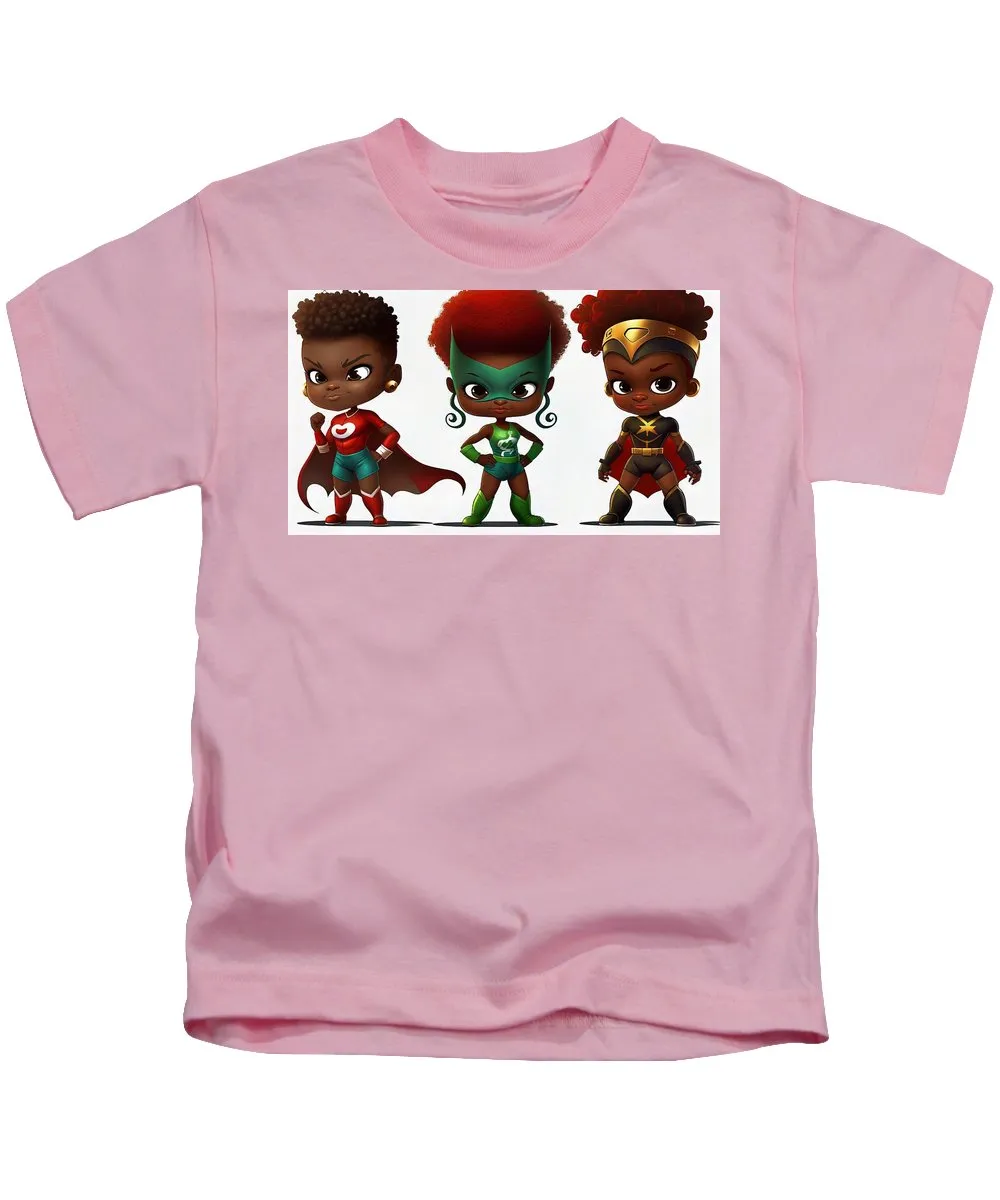 Three Girl Power - Kids T-Shirt