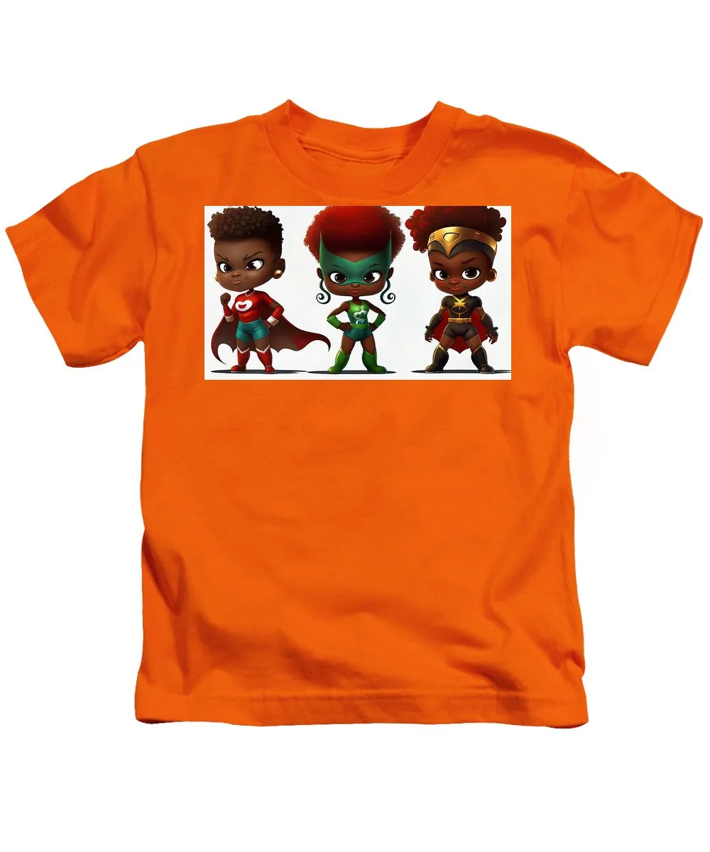 Three Girl Power - Kids T-Shirt