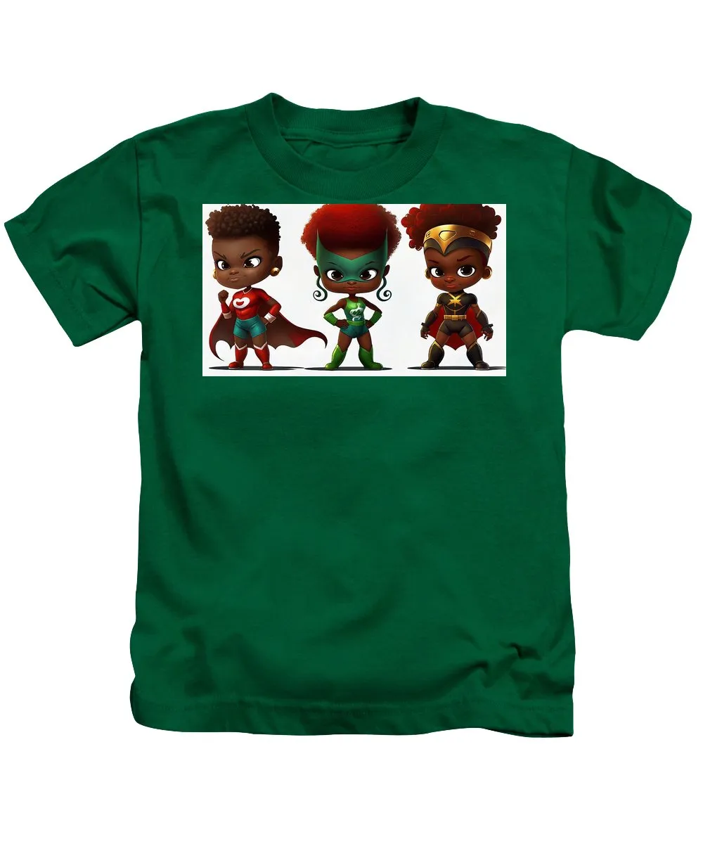 Three Girl Power - Kids T-Shirt