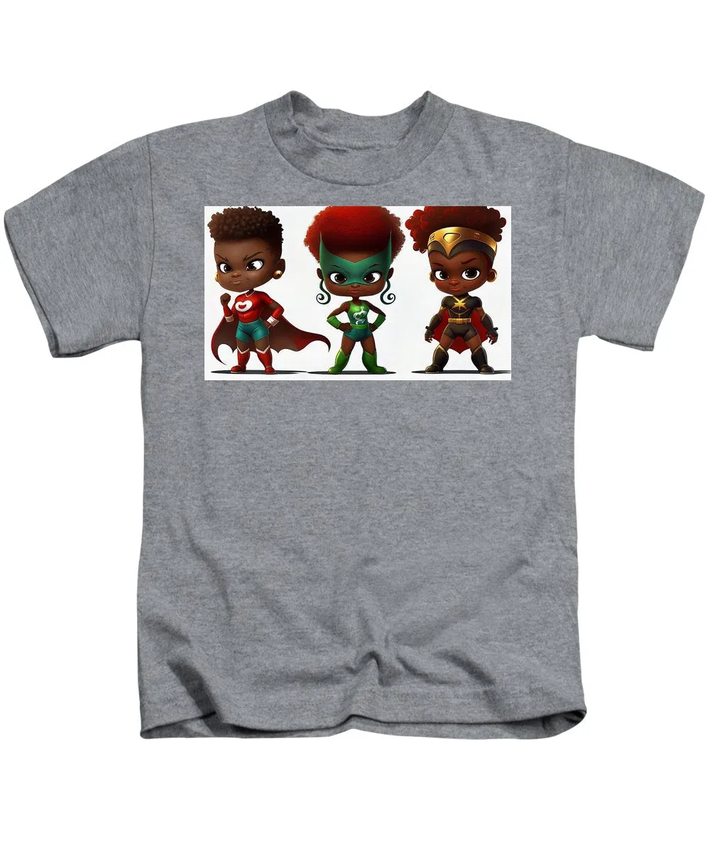 Three Girl Power - Kids T-Shirt