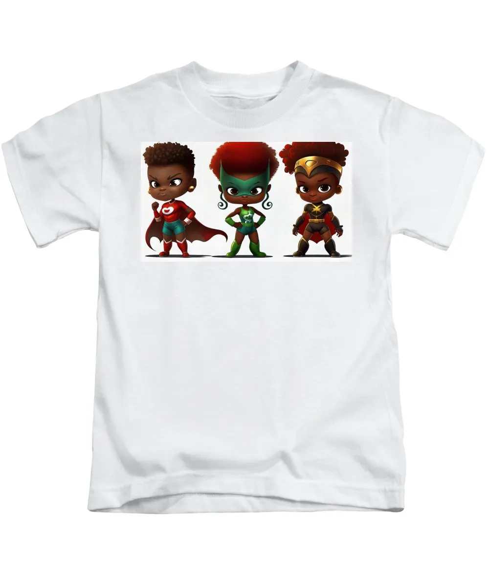 Three Girl Power - Kids T-Shirt