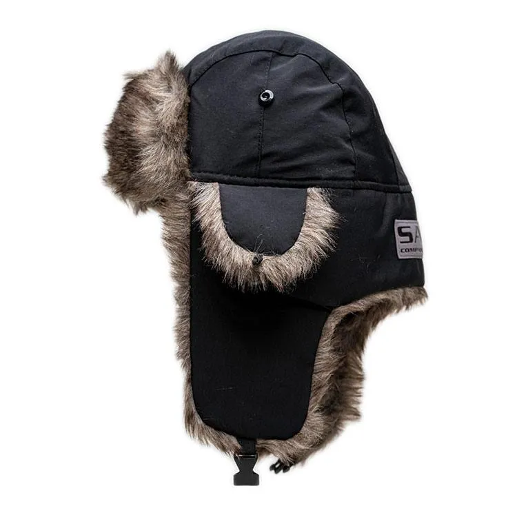 Trapper Hat | Nylon | Black