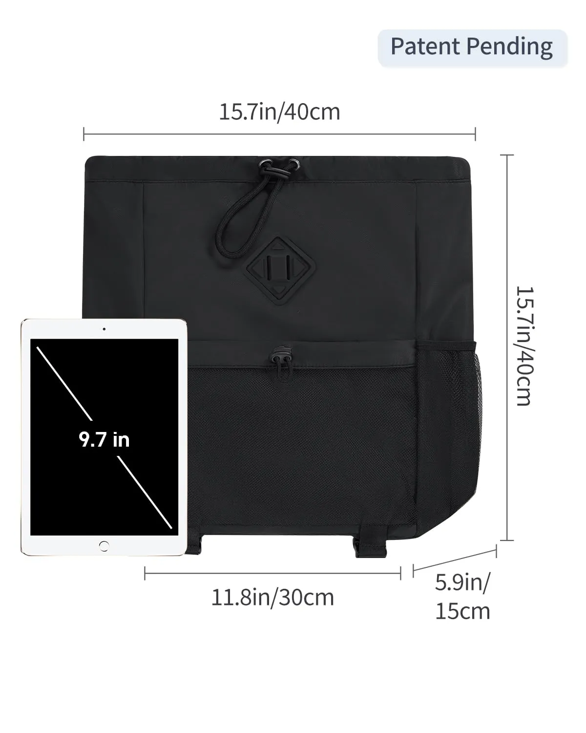 WANDF Drawstring Backpack with Yoga Mat Strap