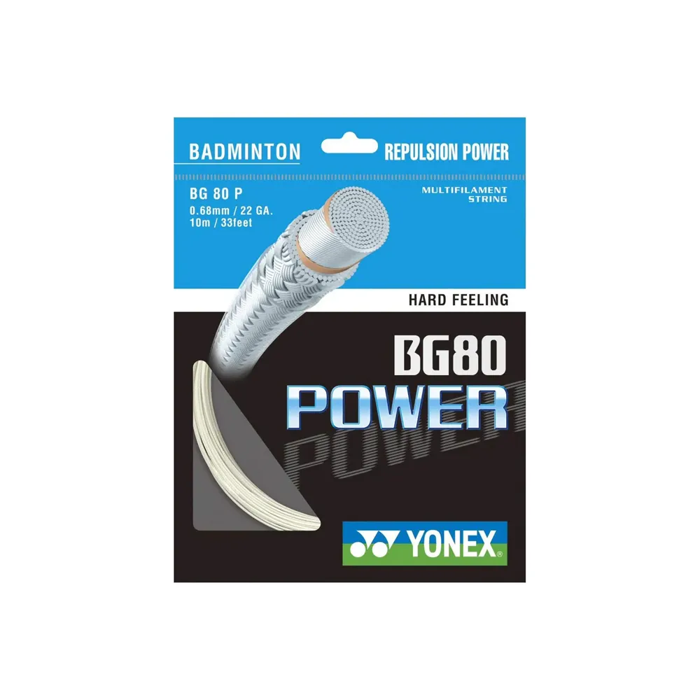 Yonex BG80 Power 10M - White